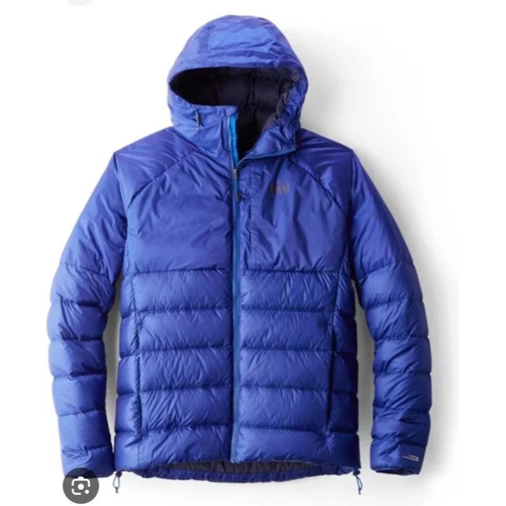 Rei Co- Op Pertex Quantum Stratocloud Down Hoodie Royal Blue - Women’s Sz XL - Picture 5 of 16